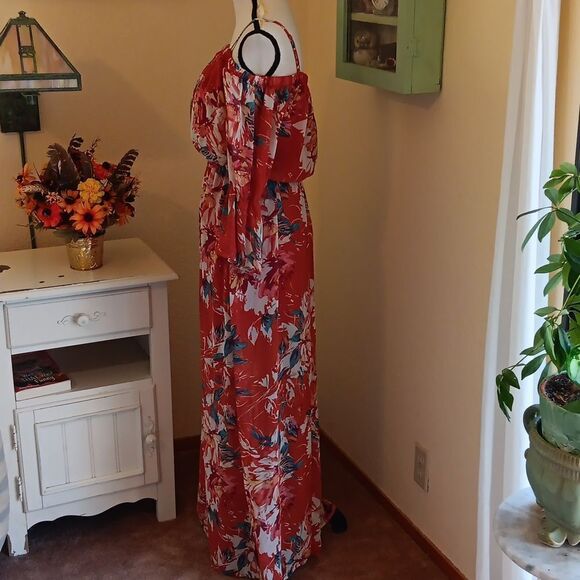As U Wish Off-Shoulder Maxi Dress - Picture 6 of 11